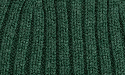 Polo Ralph Lauren Ny Appliqué Wool Rib Beanie In Green