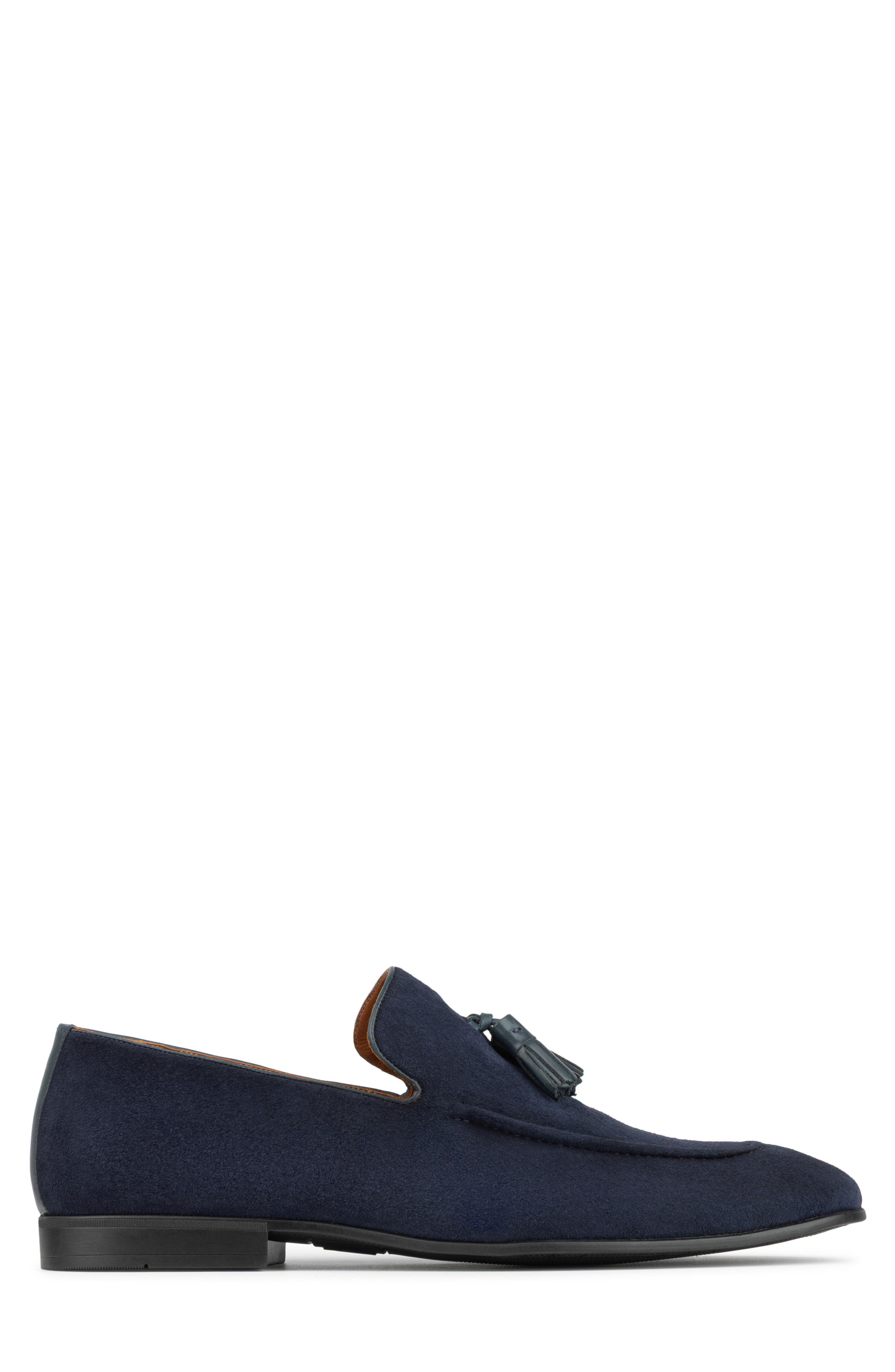 Udell Tassel Loafer, Alternate, color, NAVY