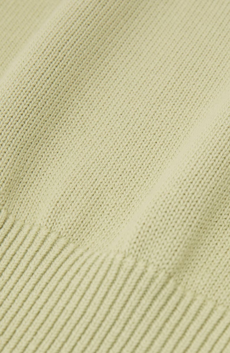 Reiss Anita Cotton & Wool Sweater, Alternate, color, Sage Green