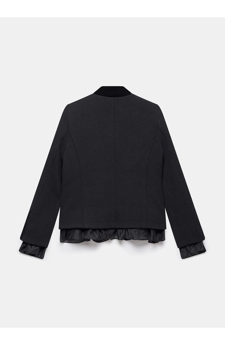 MINT VELVET Military Wool Blend Jacket, Alternate, color, Black