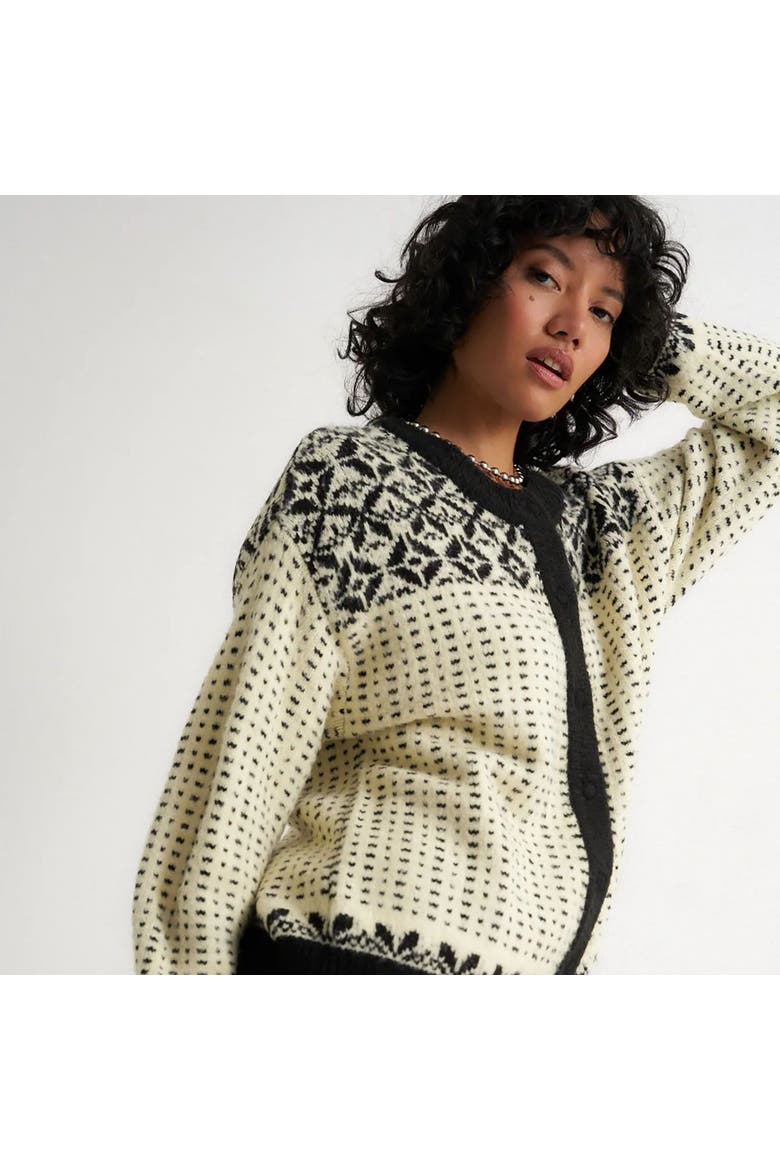 Oversized Maeve Cardigan - Women's, Alternate, color, Black