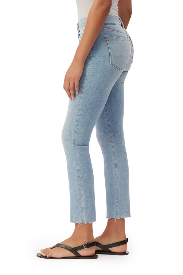 Mara Instasculpt Mid Rise Ankle Straight Leg Jeans, Alternate, color, BLUE BAY