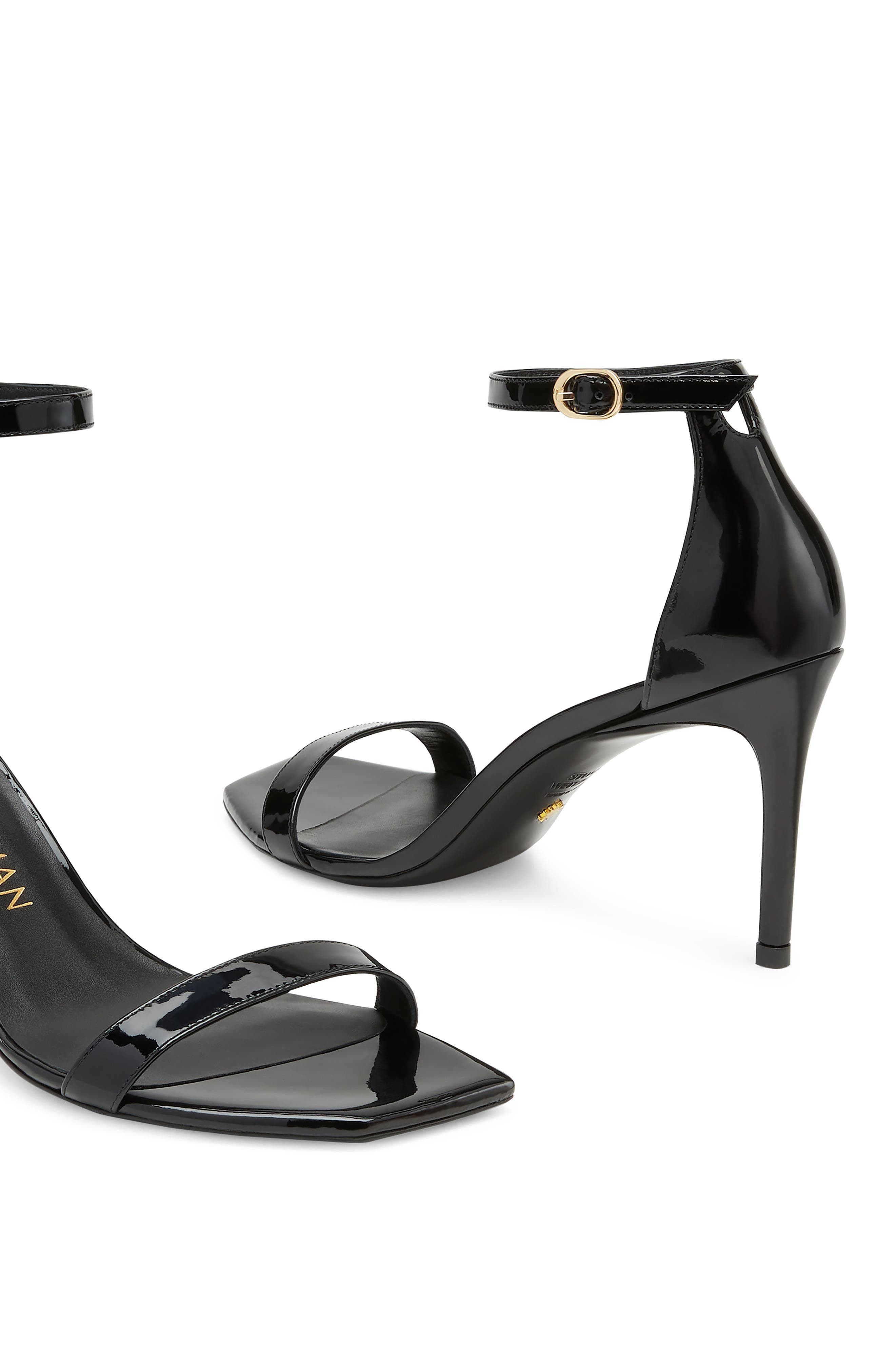 Stuart Weitzman Nakedcurve Ankle Strap Sandal, Alternate, color, 