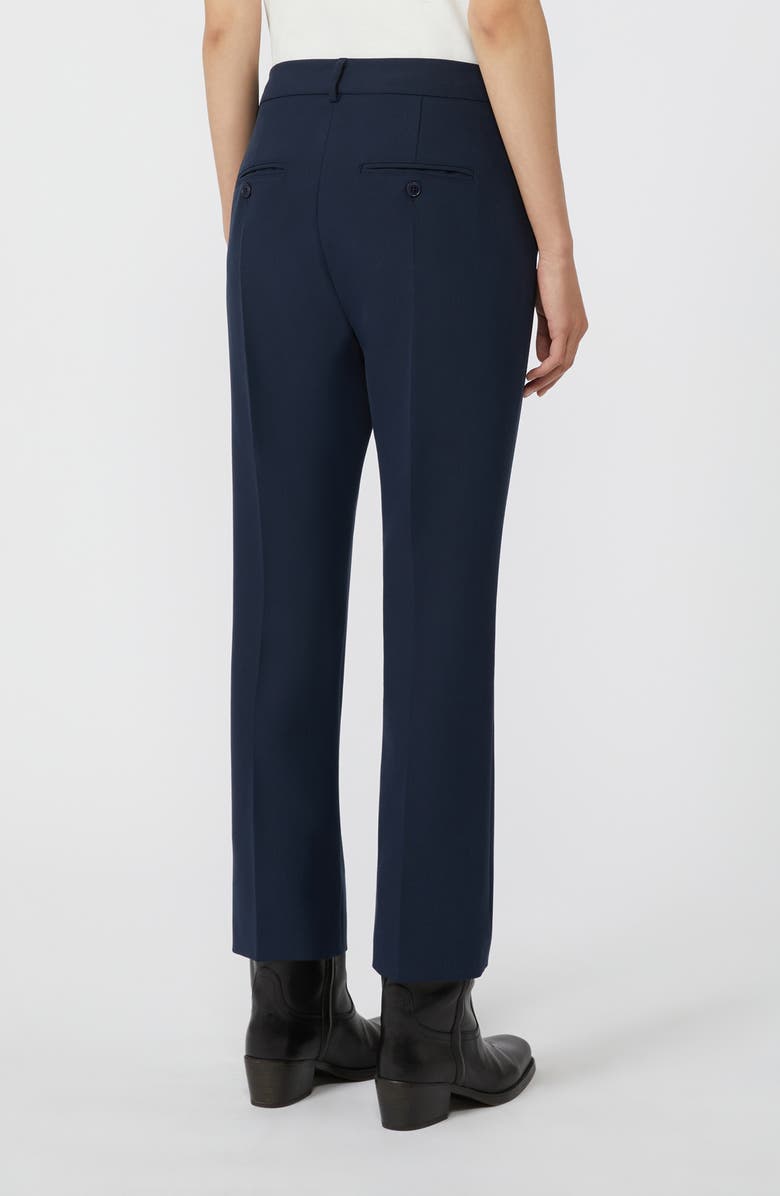 Weekend Max Mara Freda High Waist Pants, Alternate, color, Navy