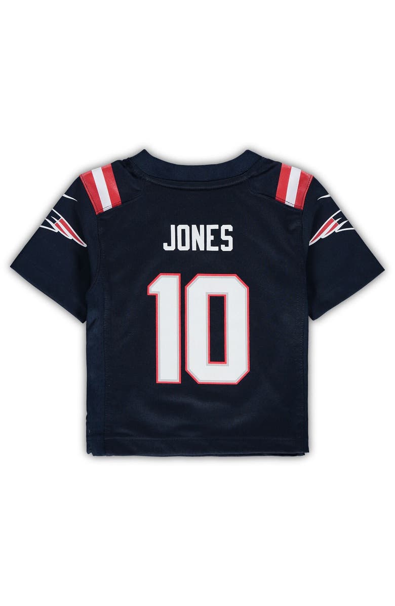 Nike Infant Nike Mac Jones Navy New England Patriots Game Jersey, Alternate, color, Navy