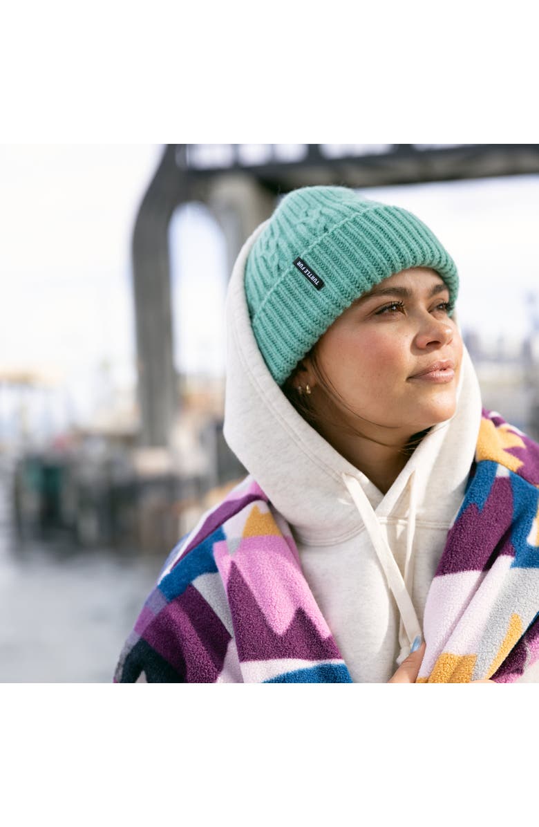 Turtle Fur Yak Wool Sally Slouch Beanie, Alternate, color, Spearmint