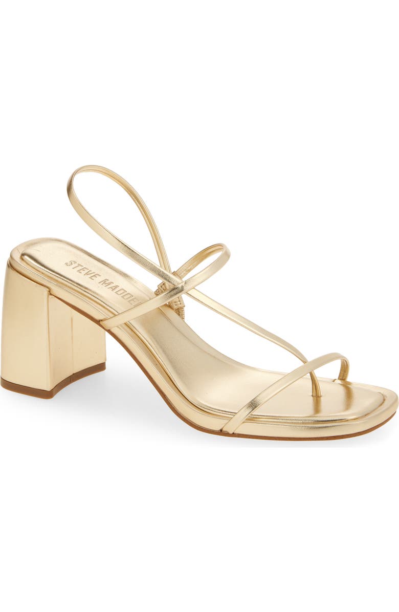 Steve Madden Diora Slingback Sandal, Main, color, Gold
