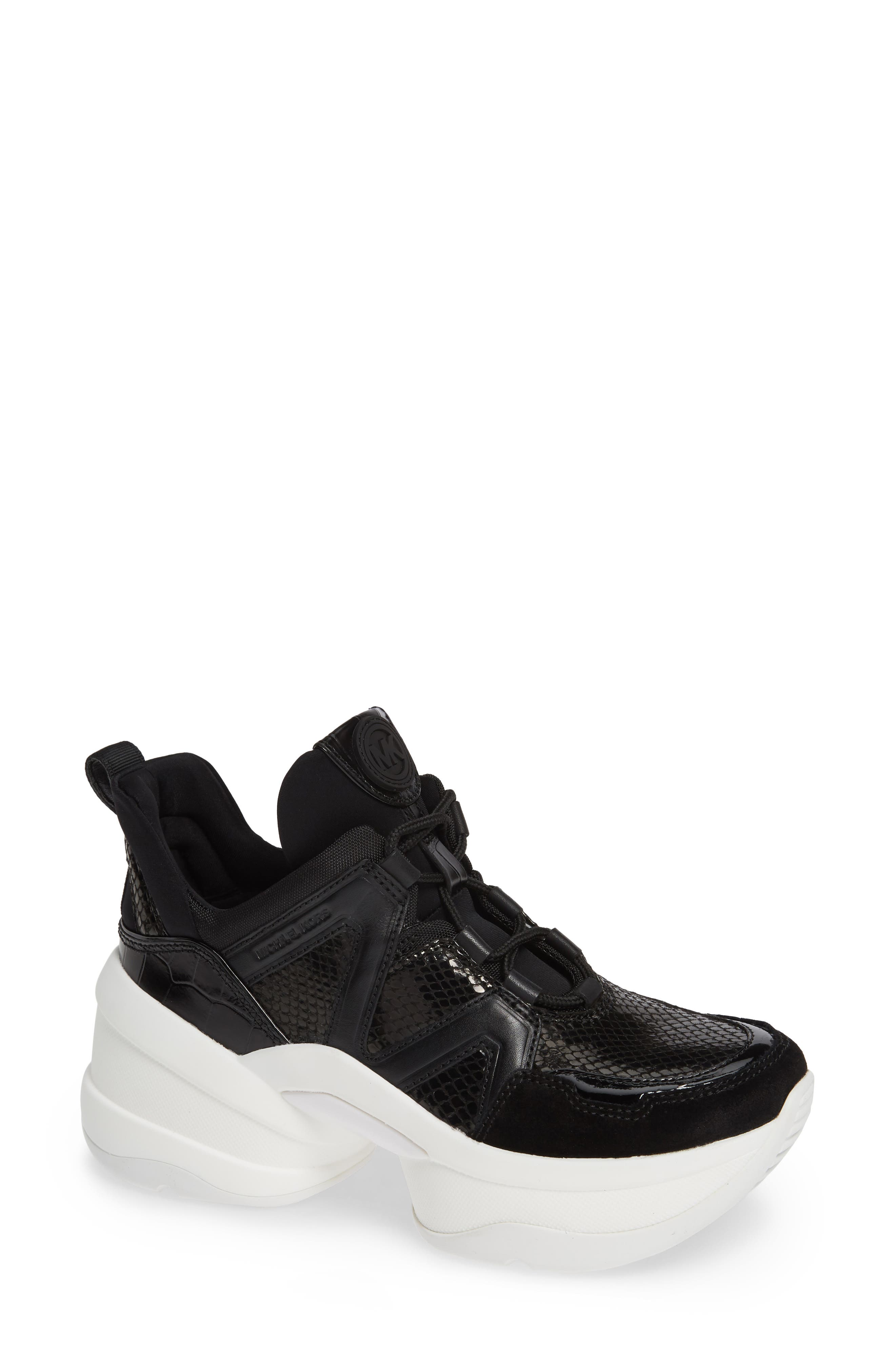 MICHAEL Michael Kors Olympia Sneaker, Main, color, 