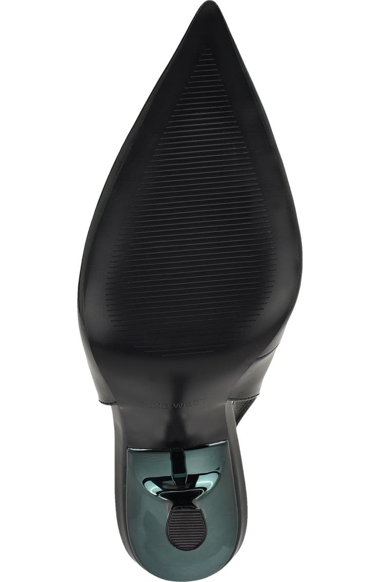 Nine West Kates Slingback Pointed Toe Pump, Alternate, color, Dark Green