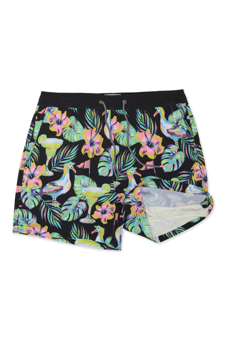 Tross Party Starter 5-Inch Swim Trunks, Alternate, color, BLACK