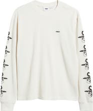 Obey Ears Graphic Thermal Long Sleeve T-Shirt