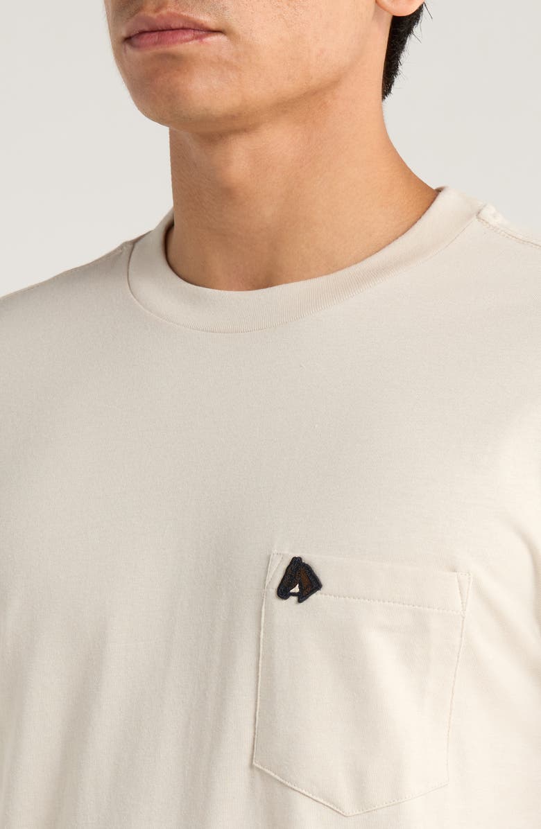 RVCA x Kevin 'Spanky' Long Dayshift Cotton Pocket Graphic T-Shirt, Alternate, color, Ceramic