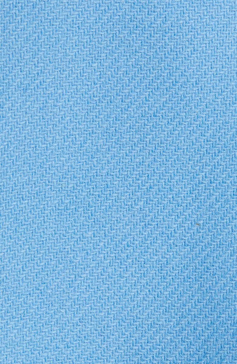 AMIRI Logo Patch Leather Sleeve Wool Blend Letterman Jacket, Alternate, color,