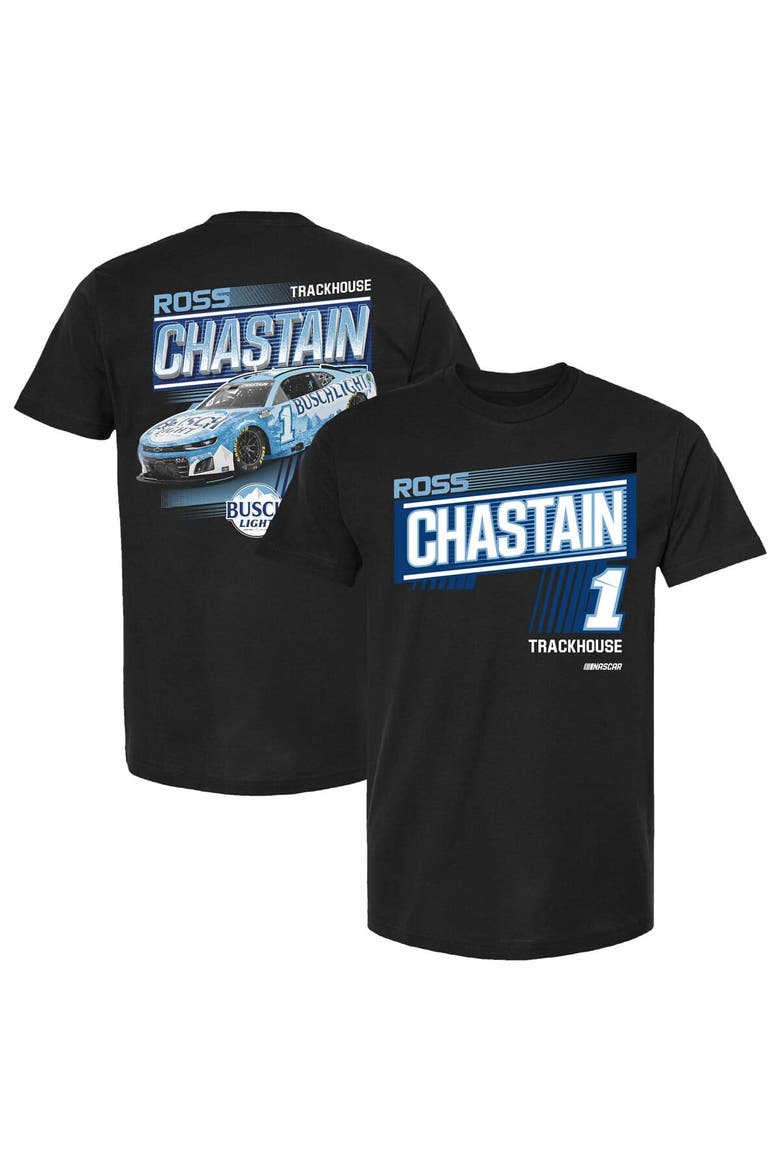 Men's Trackhouse Racing Team Collection Black Ross Chastain Busch Light ...