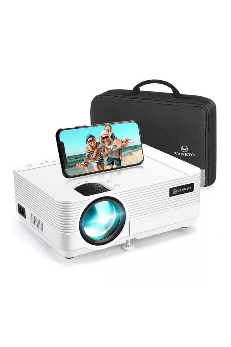 Mini WiFi Projector, Main, color, White