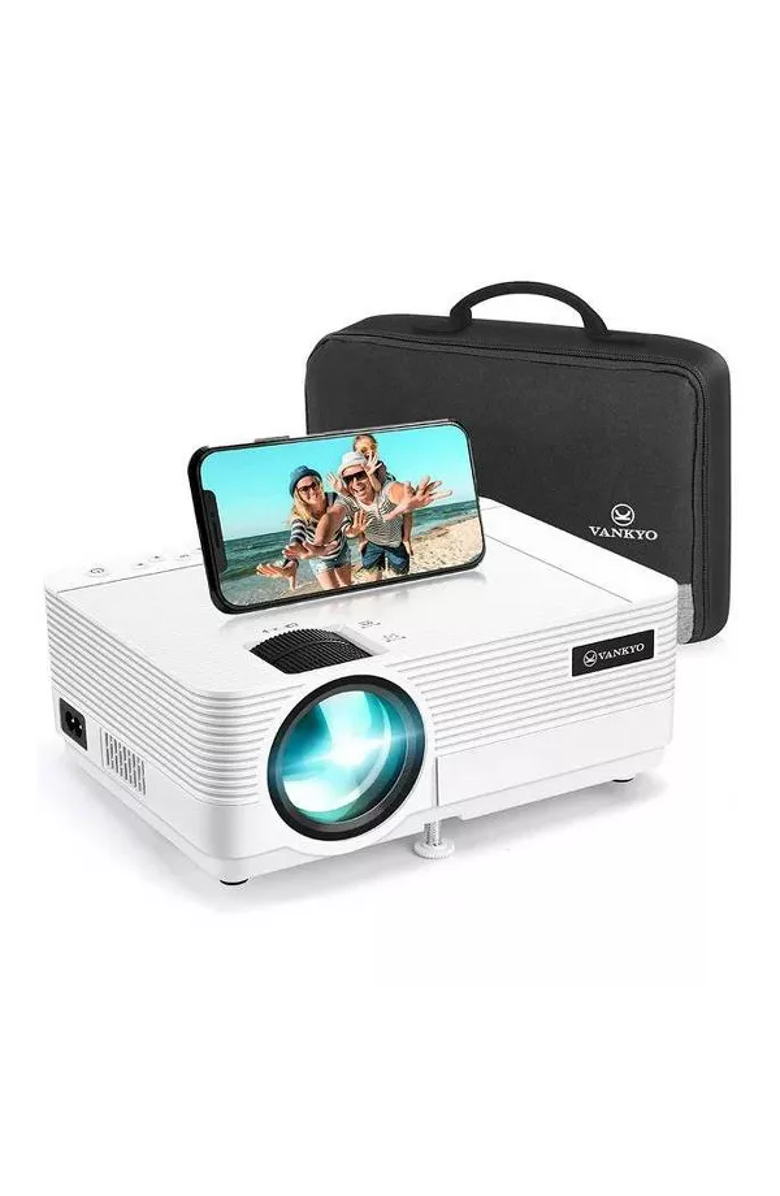 Vankyo Mini WiFi Projector, Main, color, White