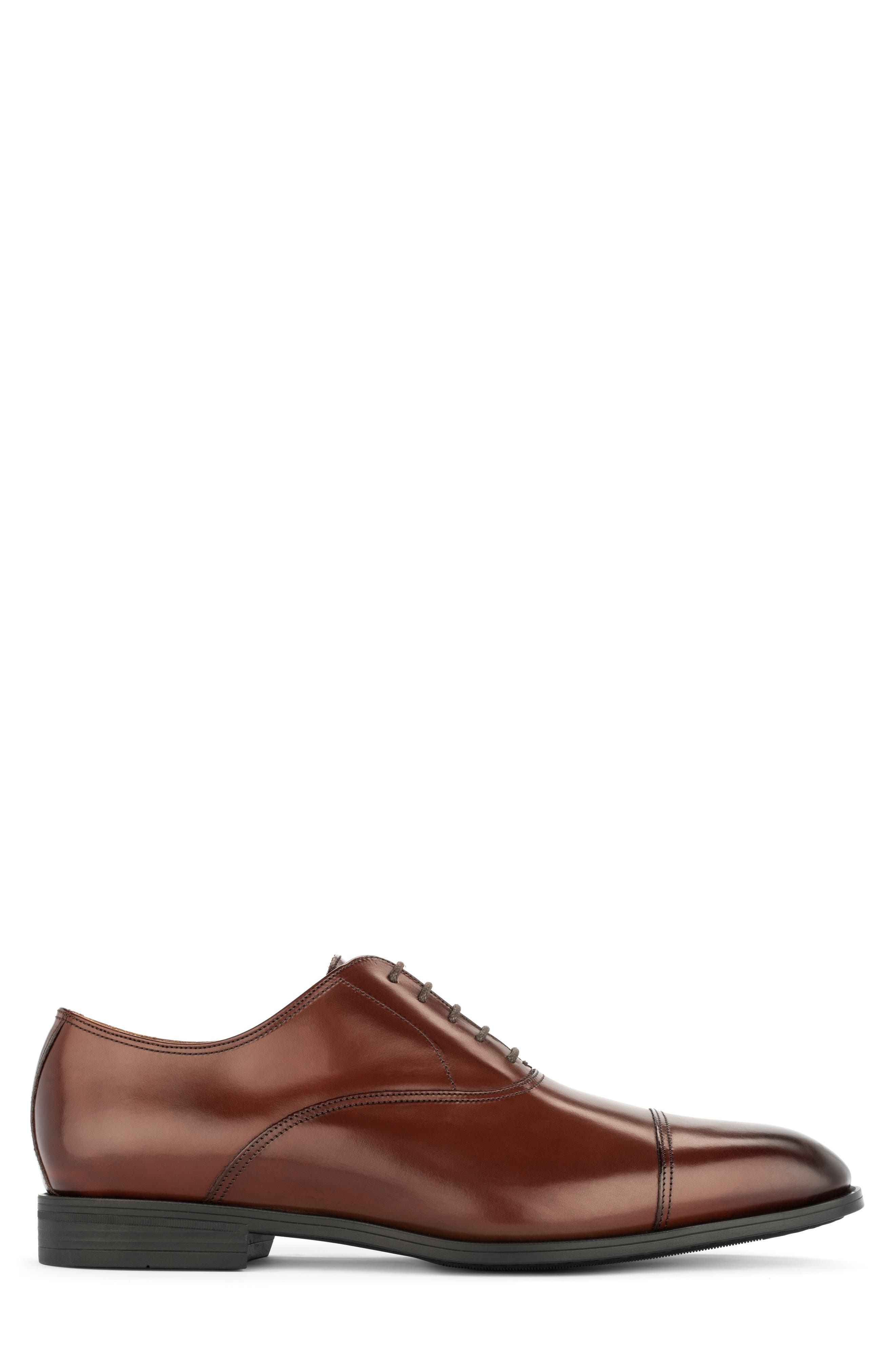Dale Cap Toe Oxford, Alternate, color, COGNAC