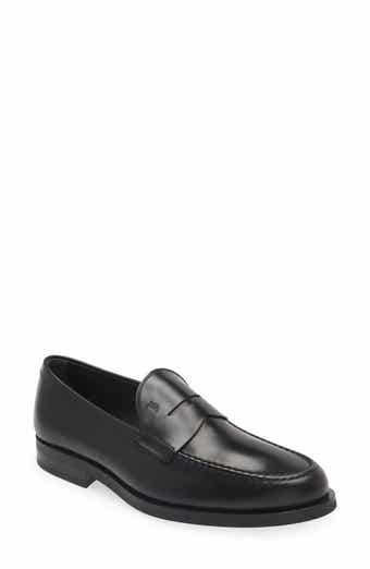 Prada Triangle Logo Penny Loafer (Men) | Nordstrom Prada Triangle Logo Penny Loafer (Men) | Nordstrom