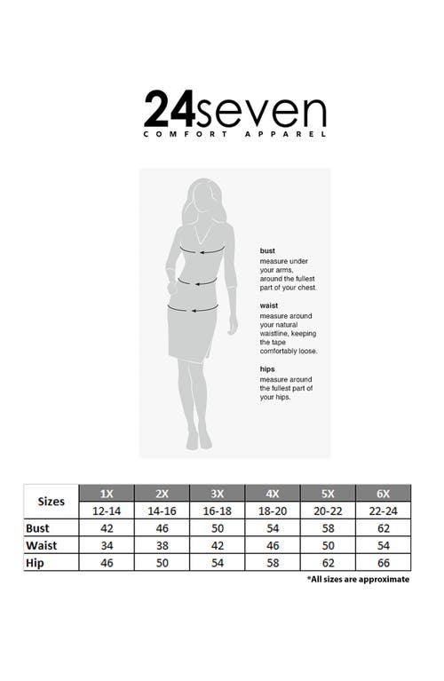 24seven Comfort Apparel Plus Size Print Scoop Neck A-line Sleeveless Maxi Dress In Pink Multi