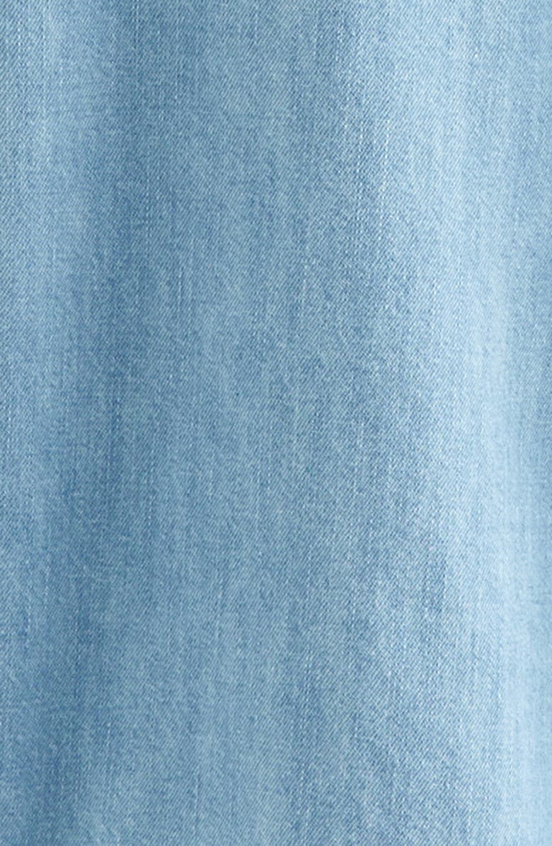 Tucker + Tate Kids' Hooded Button-Up Chambray Shirt, Alternate, color, 