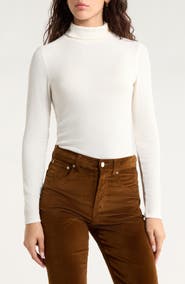 Madewell Rib Turtleneck Top