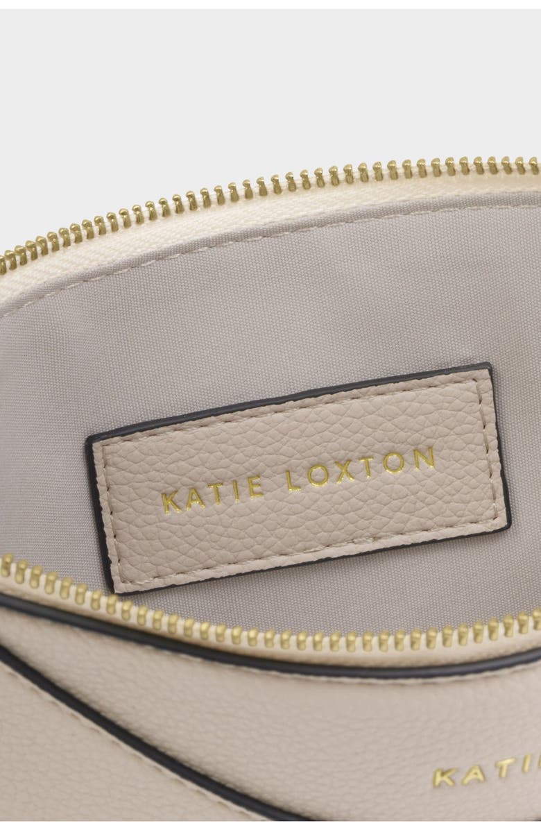 Katie Loxton Alba Wristlet Pouch in Oyster, Alternate, color, Oyster