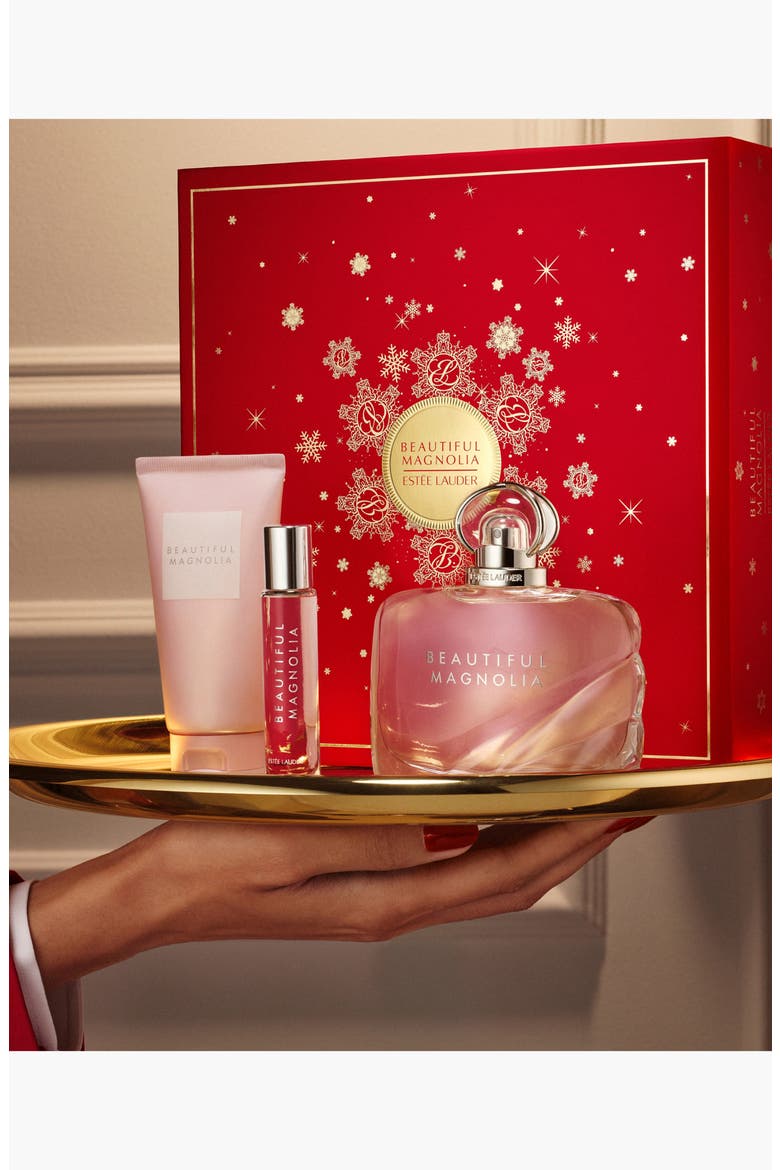 Beautiful Magnolia Perfume + Body Lotion Gift Set $205 Value, Alternate, color, NO COLOR