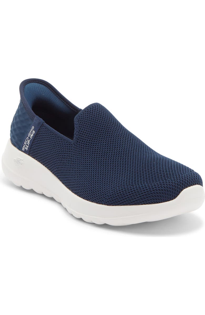 SKECHERS Go Walk Arch Fit Slip-On Sneaker, Main, color, Navy