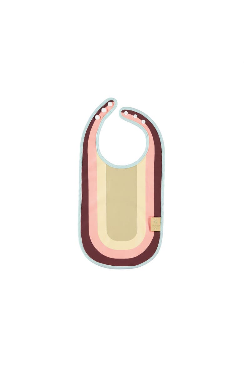 Rainbow Bib, Main, color, Rose