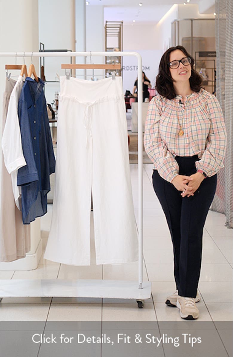 Over the Bump Drawstring Pants, sales video thumbnail