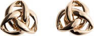 MANGO Intertwined Knot Earrings