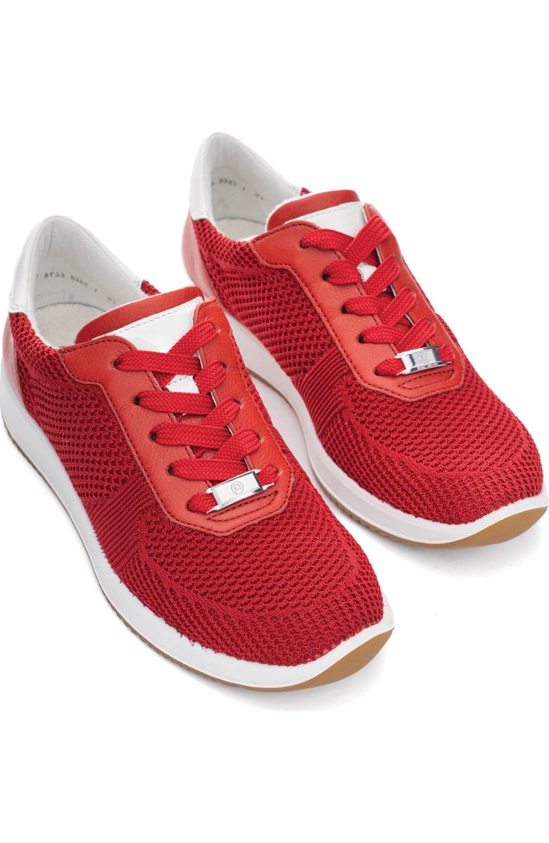 ara Lilly 3 Sneaker, Alternate, color, Red