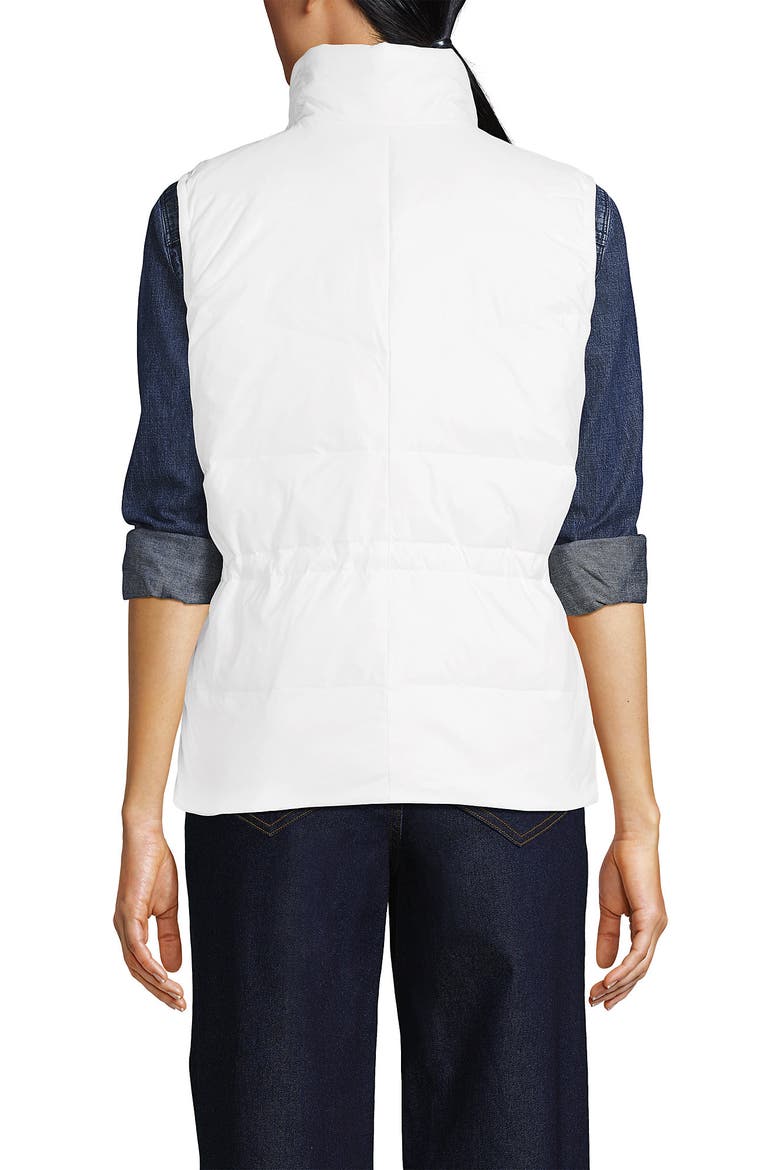 Wanderweight Reversible Packable Down Vest, Alternate, color, White/Blue Colorblock