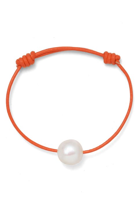 Freshwater Pearl Knot Bracelet