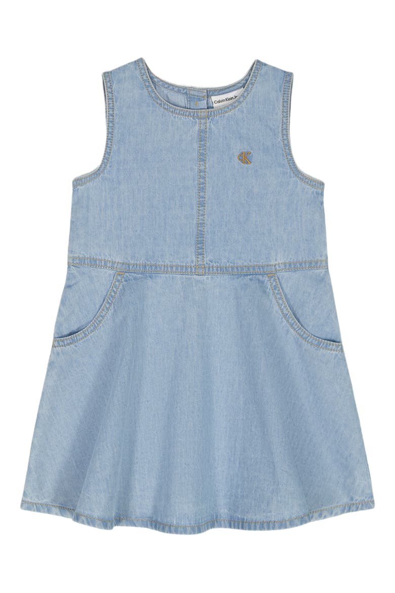 Kids' Denim Dress, Main, color, DENIM
