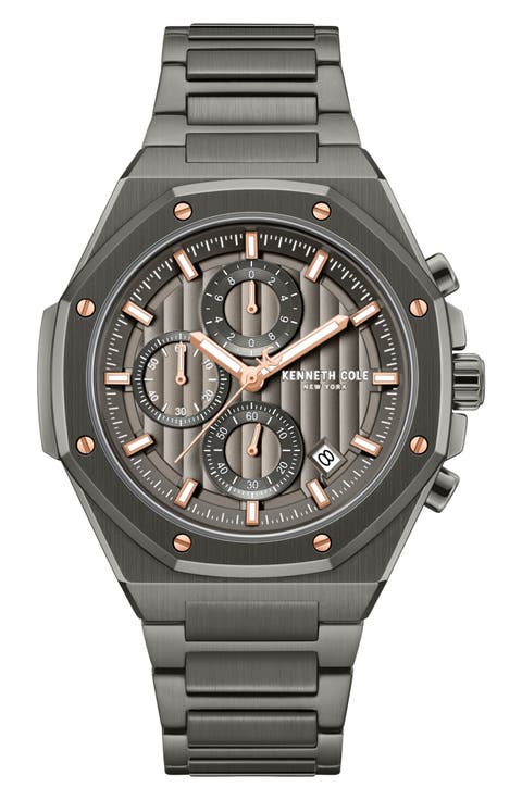 Dress Sport Chronograph Bracelet Watch, 42mm