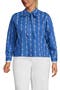  Muted Cobalt Floral Stripes