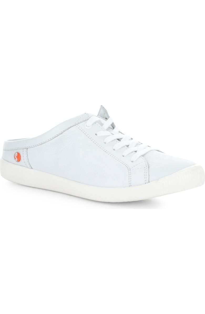Softinos by Fly London Idle Sneaker, Main, color, White Smooth Leather