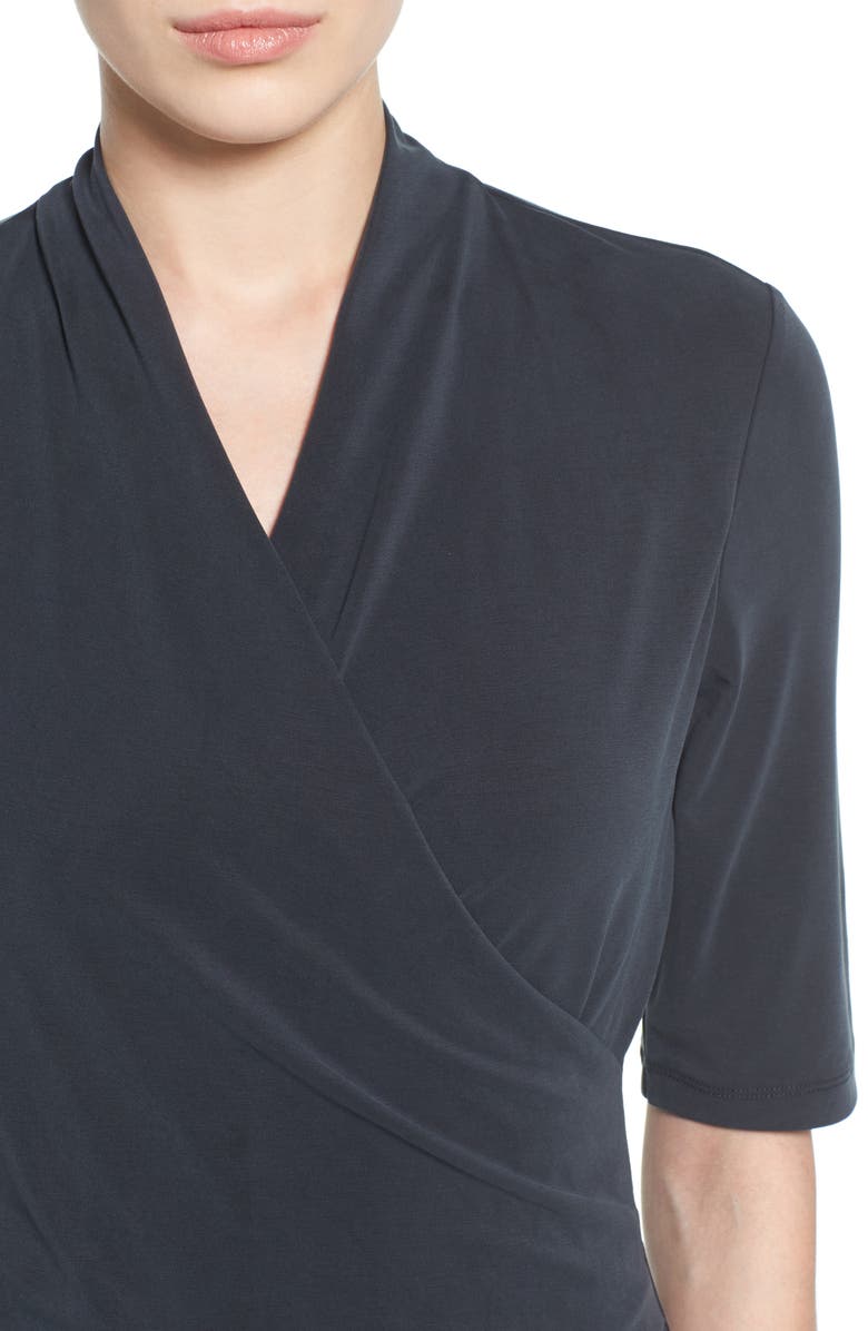 NIC+ZOE City Retreat Faux Wrap Top, Alternate, color, 