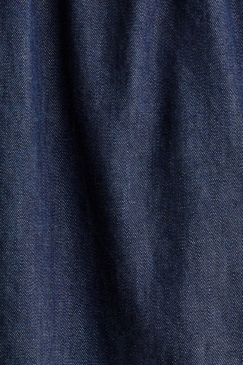 Denim Drawstring Trousers, Alternate, color, Dark denim blue
