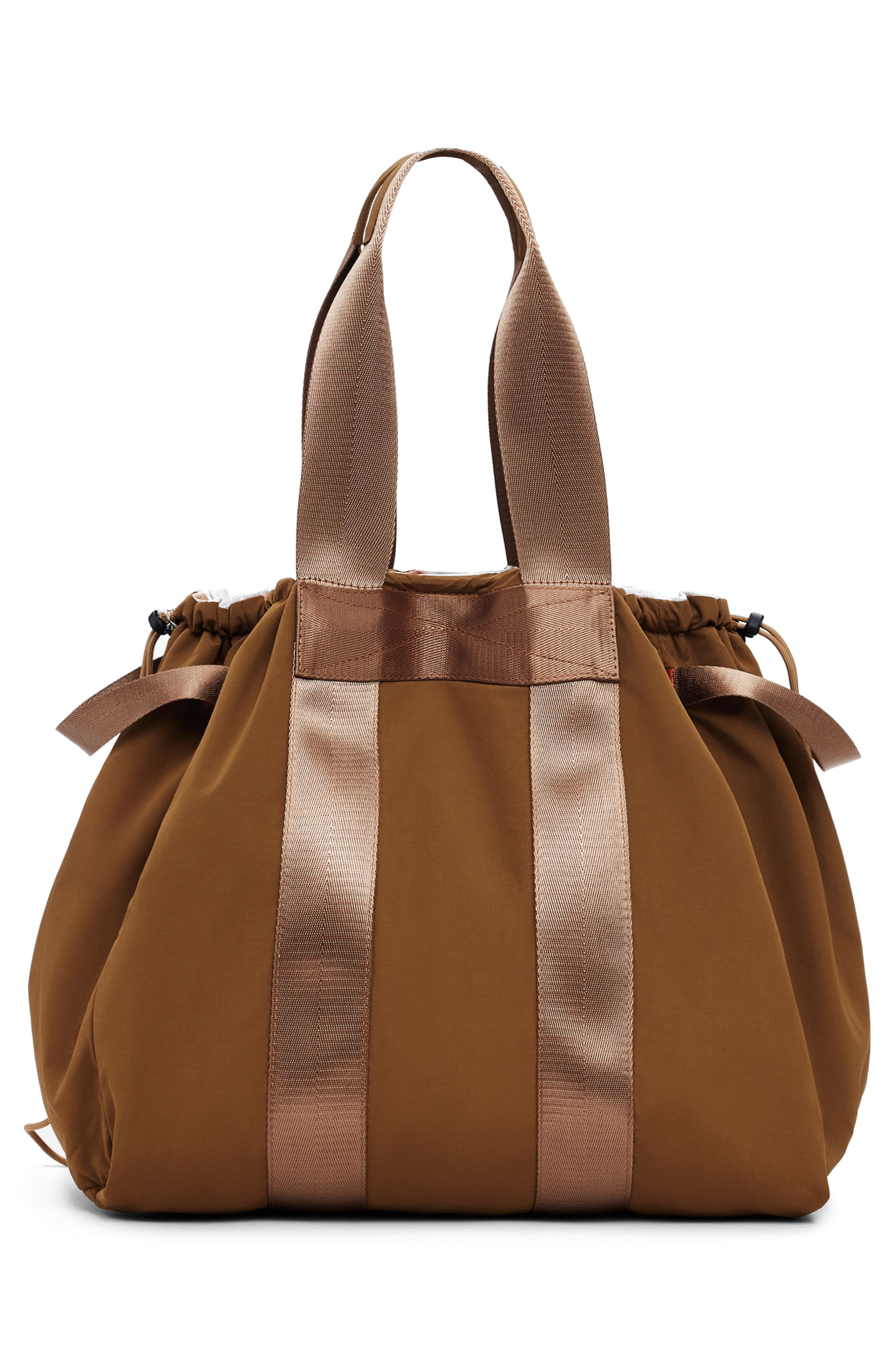 Desigual Nylon Shopper, Alternate, color, Medium Brown