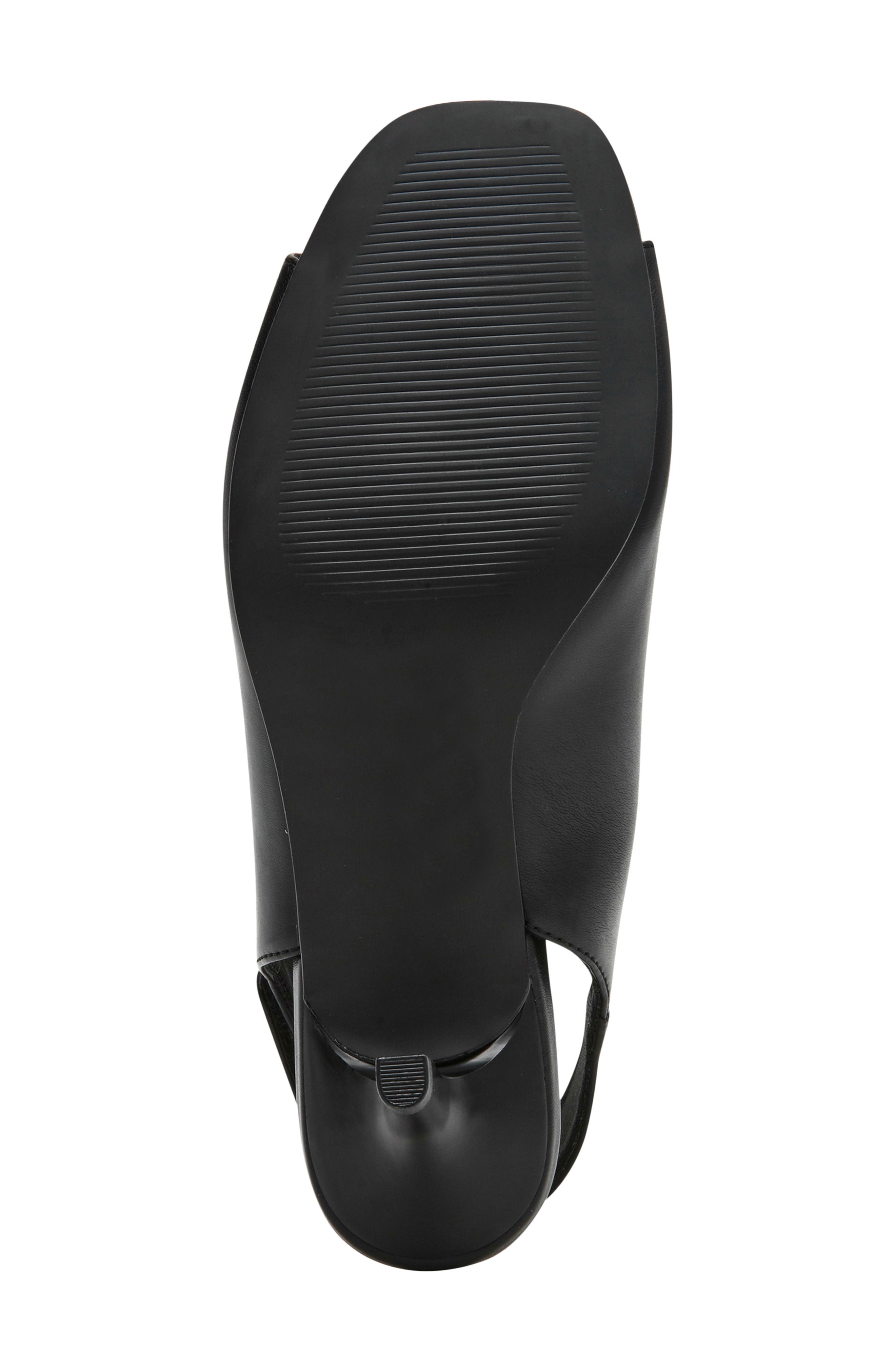 Anne Klein Semana Ankle Strap Sandal, Alternate, color, Black Smooth