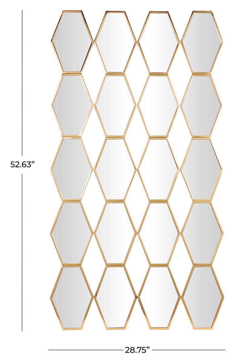 Novogratz Metal Wall Mirror, Alternate, color, 