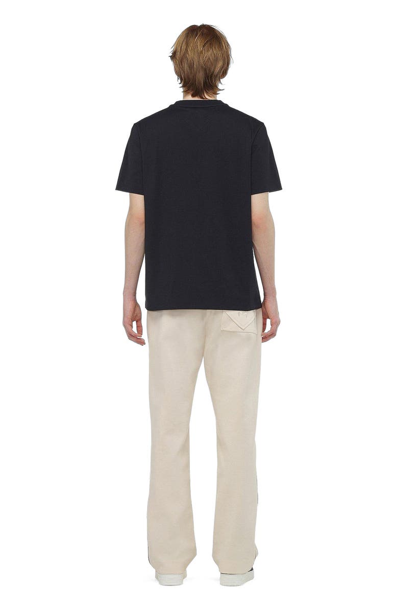 MCM Essential Logo Pocket T-Shirt in Organic Cotton, Alternate, color, Dark Navy