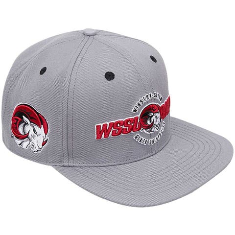 Men's Pro Standard  Gray Winston Salem Rams Evergreen WSSL Snapback Hat