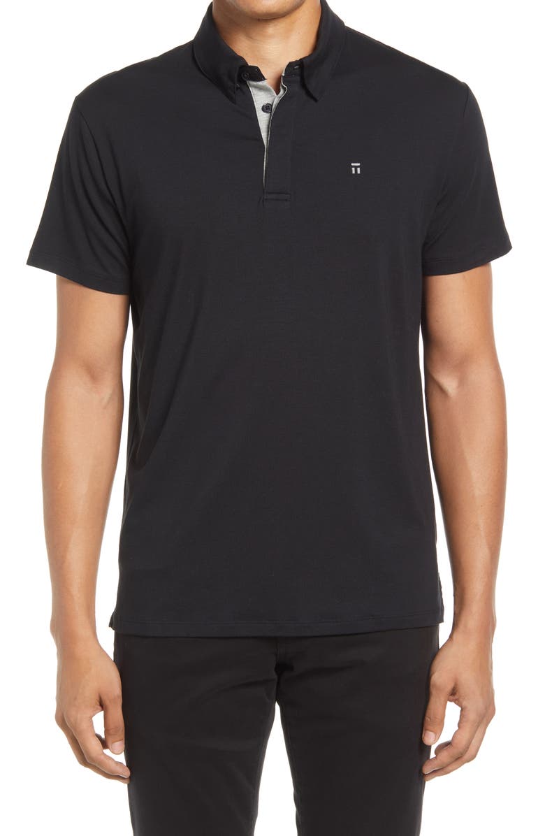 Tommy John Second Skin Comfort Polo, Main, color, 