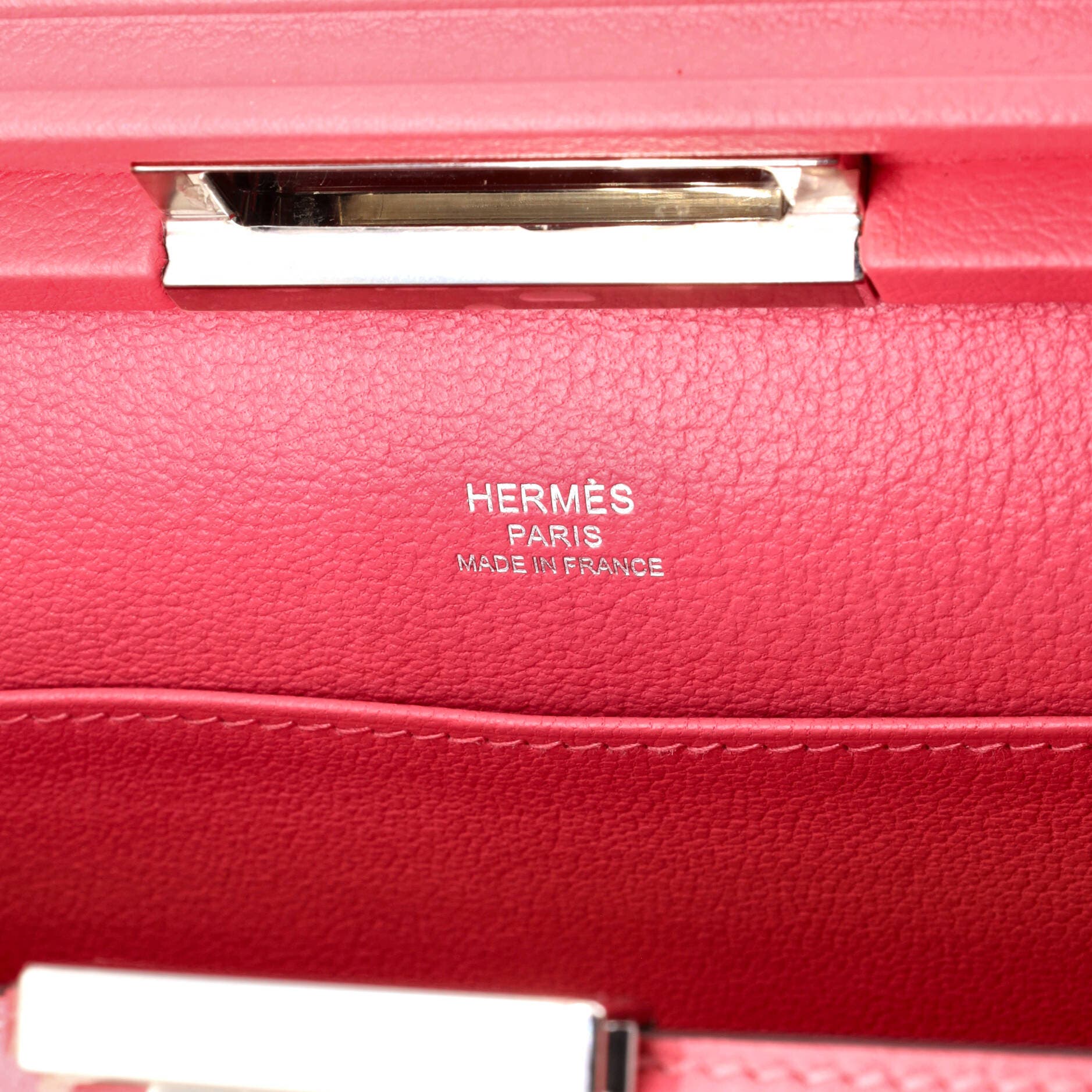 Pre-Owned Hermes Clic-H Shoulder Bag Evercolor 21, Alternate, color, Rose Azalee