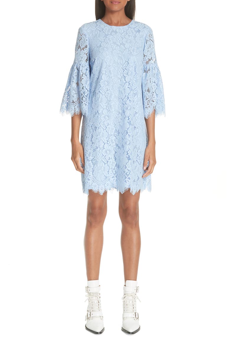 Jerome Lace Shift Dress, Main, color, SERENITY BLUE
