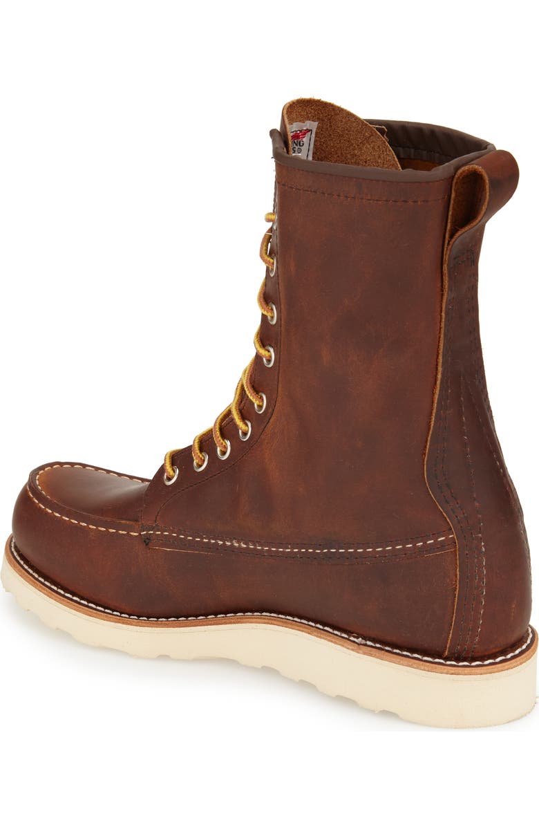 Red Wing '877' Moc Toe Boot, Alternate, color,