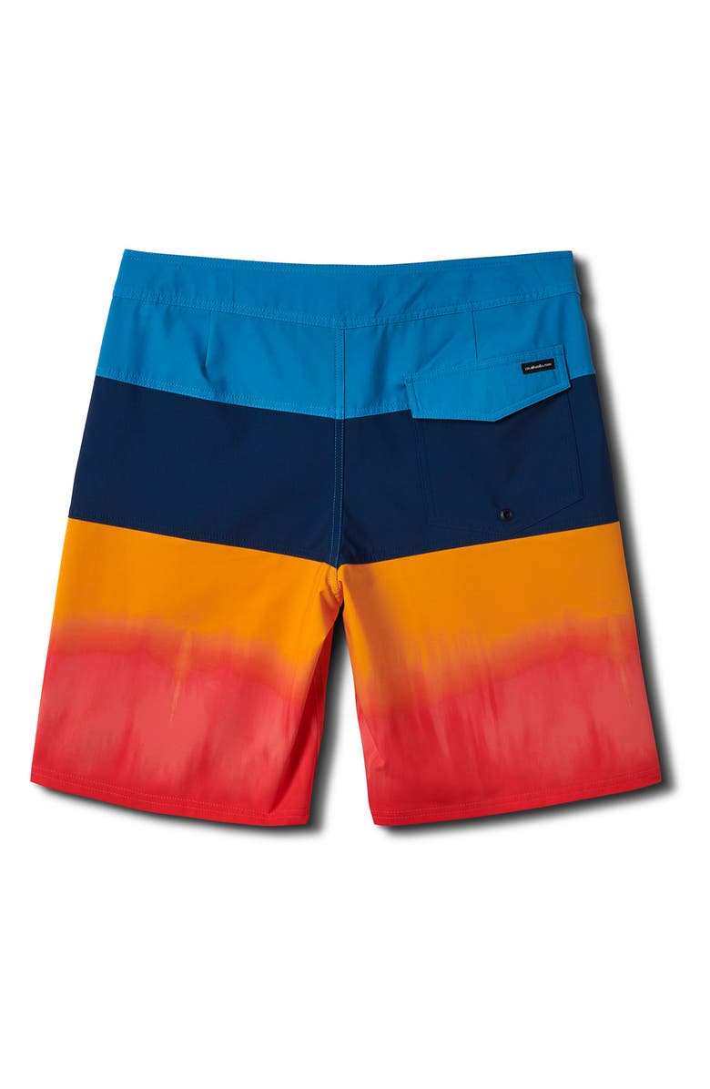 Quiksilver Surfsilk Panel Board Shorts, Alternate, color, Navy